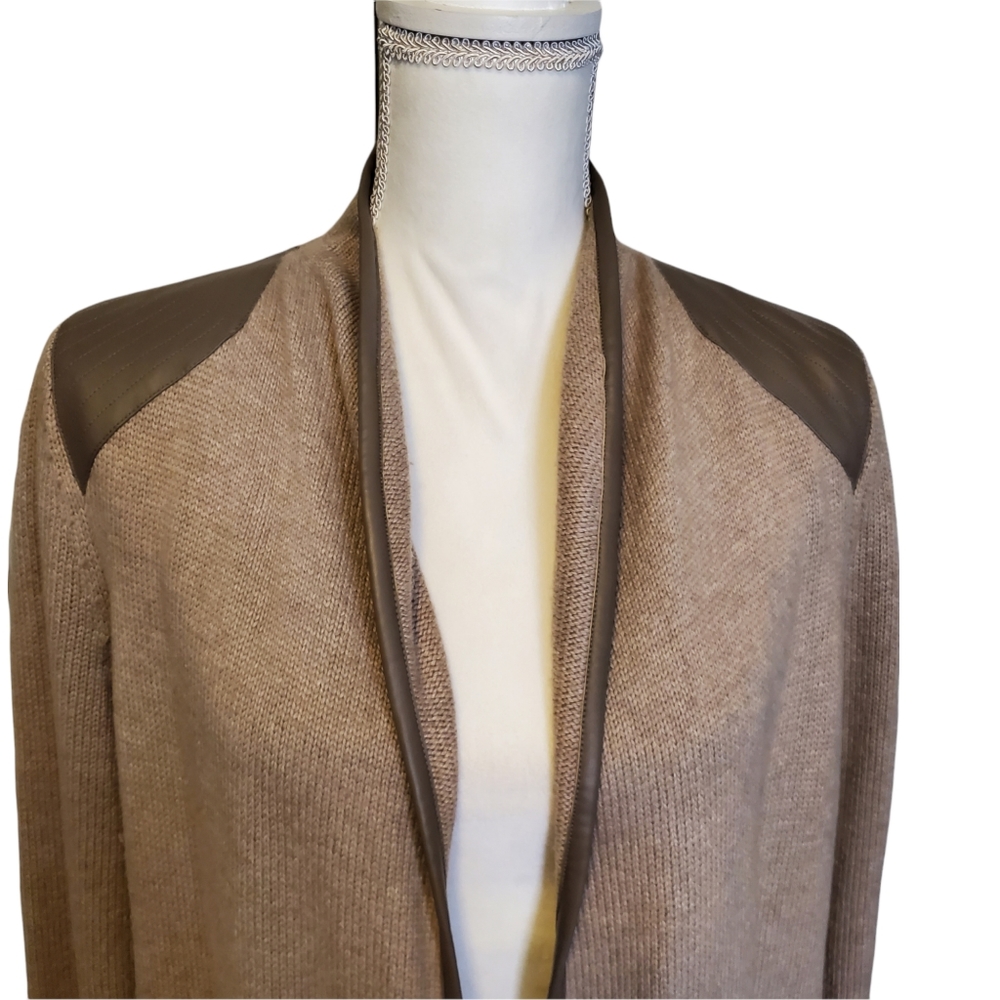 Sigrid Olsen Signature Open Front Cardigan Duster… - image 3